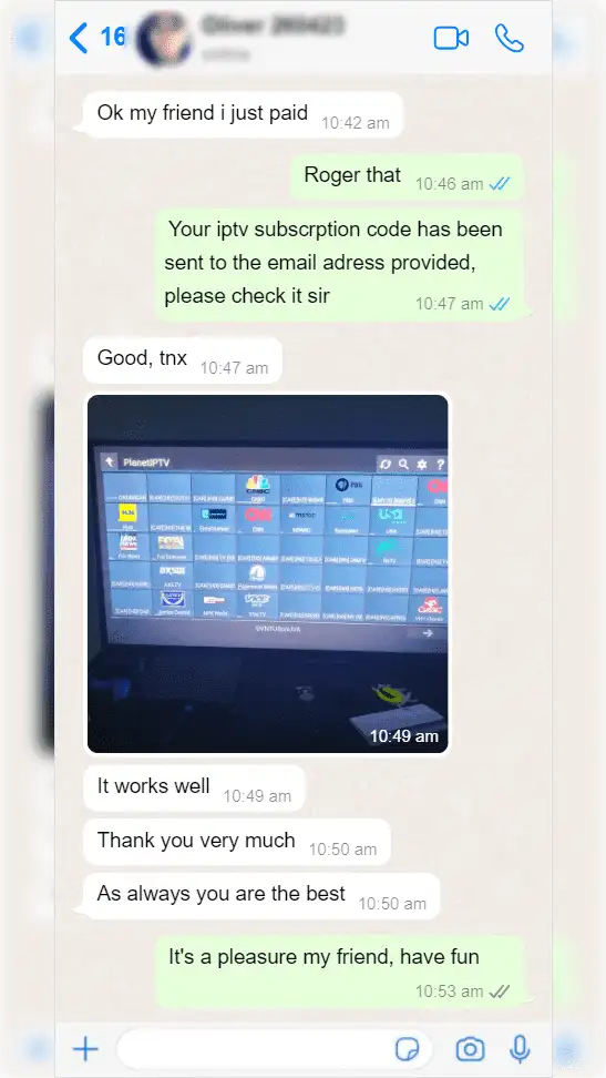 Verifizierter Kunden-Bewertungs-Screenshot 5